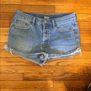 Denim shorts from Urban Outfitters (size 28)